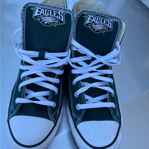 Eagles 🦅 CONVERSE
PHILADELPHIA EAGLES MENS HIGH TOP SNEAKERS - Picture 3 of 9